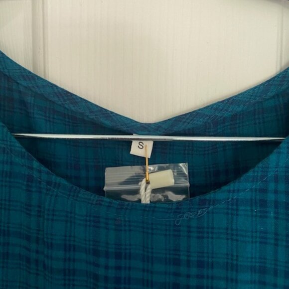 NWT Women Casual Loose Cottagecore Short Sleeve Maxi Dress with Pockets - Picture 4 of 4